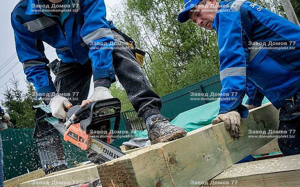 Строительство дома в СНТ «Полесье-2», Московская область